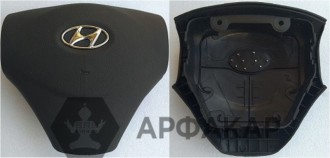 Крышка SRS airbag, накладка подушки безопасности в руль Hyundai Accent,Getz 2006-2010