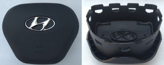 Крышка SRS airbag, накладка подушки безопасности в руль Hyundai Sonata 2017-