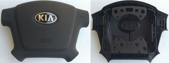 Крышка SRS airbag, накладка подушки безопасности в руль Kia Cerato 1 2006-2009