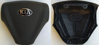 Крышка SRS airbag, накладка подушки безопасности в руль Kia Rio 2006-2009