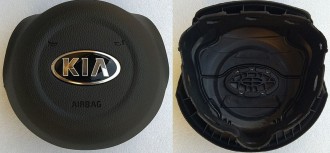 Крышка SRS airbag, накладка подушки безопасности в руль Kia Soul 2014-