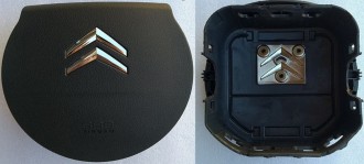 Крышка SRS airbag, накладка подушки безопасности в руль Citroen C4 Picasso