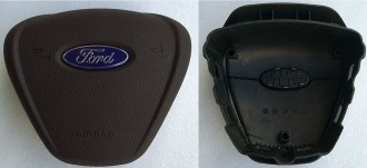 Крышка SRS airbag, накладка подушки безопасности в руль Ford Fiesta защелки