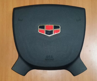 Крышка SRS airbag, накладка подушки безопасности в руль Geely Emgrand