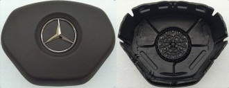 Крышка SRS airbag, накладка подушки безопасности в руль Mercedes Benz W204, W212 AMG