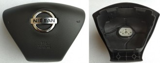 Крышка SRS airbag, накладка подушки безопасности в руль Nissan Fuga, Pathfinder R52 2014-