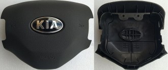 Крышка SRS airbag, накладка подушки безопасности в руль Kia Sportage 3 на заклепках