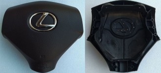 Крышка SRS airbag, накладка подушки безопасности в руль Lexus RX 2001-2007
