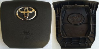 Крышка SRS airbag, накладка подушки безопасности в руль Toyota Prado 150