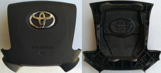 Крышка SRS airbag, накладка подушки безопасности в руль Toyota Land Cruiser 200