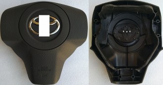 Крышка SRS airbag, накладка подушки безопасности в руль Toyota RAV 4 с 2008