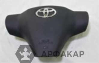 Крышка SRS airbag, накладка подушки безопасности в руль Toyota Yaris  не мульти