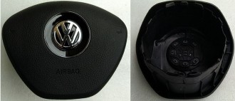 Крышка SRS airbag, накладка подушки безопасности в руль Volkswagen Golf 7