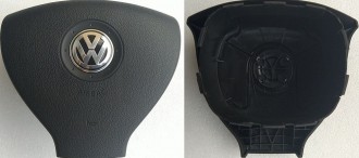 Крышка SRS airbag, накладка подушки безопасности в руль Volkswagen Golf 5,Jetta 5