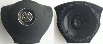 Крышка SRS airbag, накладка подушки безопасности в руль Volkswagen Tiguan,Passat CC нижняя сторона штырьки