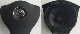 Крышка SRS airbag, накладка подушки безопасности в руль Volkswagen Golf 6,Touran