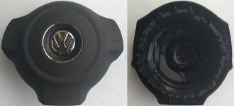 Крышка SRS airbag, накладка подушки безопасности в руль Volkswagen Polo/Scirocco штырьки