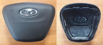 Крышка SRS airbag, накладка подушки безопасности в руль Lada Vesta X-Ray Лада Веста Икс-рей