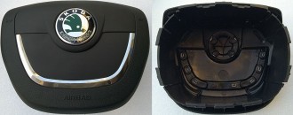 Крышка SRS airbag, накладка подушки безопасности в руль Skoda Octavia, Super B