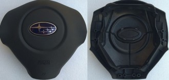 Крышка SRS airbag, накладка подушки безопасности в руль Subaru Impreza,Legacy   до 2009
