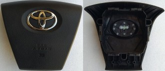 Крышка SRS airbag, накладка подушки безопасности в руль Toyota Camry V50