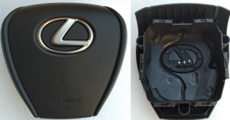 Крышка SRS airbag, накладка подушки безопасности в руль Lexus ES 2018-