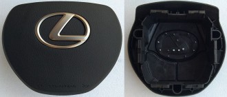 Крышка SRS airbag, накладка подушки безопасности в руль Lexus RX 3 GS рестайл 2013-