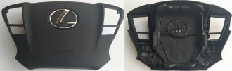 Крышка SRS airbag, накладка подушки безопасности в руль Lexus LX 570