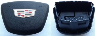 Крышка SRS airbag, накладка подушки безопасности в руль Cadillac