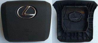 Крышка SRS airbag, накладка подушки безопасности в руль Lexus GX 2010-