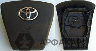 Крышка SRS airbag, накладка подушки безопасности в руль Toyota Mark X рестайл